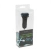 Adaptér do autozapalovača s dvojitým USB portom - čierny