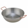 Paella pan s ušami leštený 45 cm