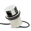 Predlžovačka skrytá - 3-itá + USB-A + Type-C