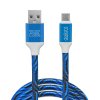 Dátový kábel - microUSB  4 farby - 1 m