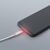 Dátový kábel  - MicroUSB biely - 1 m