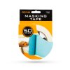 Maskovacia páska - s lepidlom na vodnej báze - 50 m x 36 mm - biela