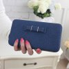 Dámska clutch kabelka Modrá