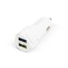 Adaptér do autozapalovača - 2 x USB - 2,4 A - biely
