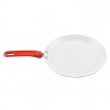 Panvica na palacinky s keramickým povrchom 26 cm červená
