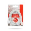 Dátový kábel USB Type - C - biely - 2 m