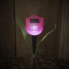 LED solárna lampa v tvare tulipánu 30 cm