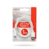 Dátový kábel USB Type - C - biely - 1 m