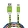 Dátový kábel -  iPhone "lightning" silikónový poťah - 1 m