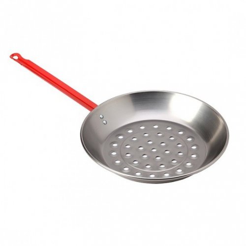 Panvica na pečenie gaštanov / BBQ panvica leštená