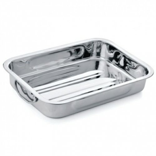 Nerezový plech na pečenie 30x22x5 cm