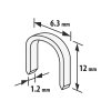 Spona do zošívačky - 1,2 x 6,3 x 12 mm - 1000 ks