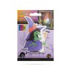 Halloweenska RGB LED dekorácia - samolepiaca - bosorka