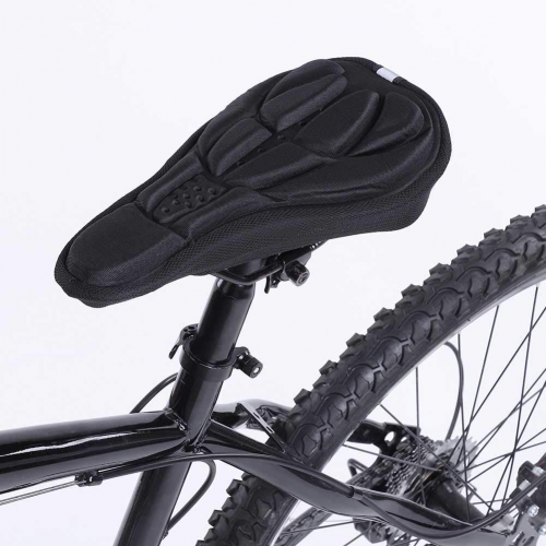 Poťah na sedadlo bicykla (priedušný) Čierny