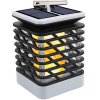 Závesná solárna záhradná lampa s efektom ohňa 75 LED