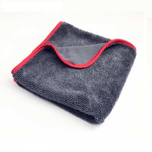 Obojstranná, mikrovláknová utierka červená