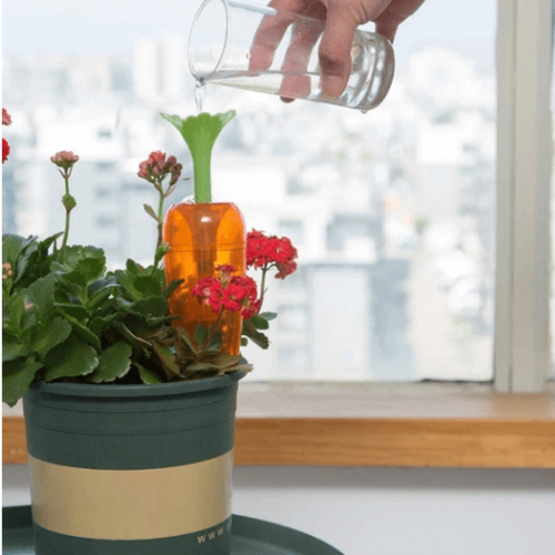 Automatický zavlažovač, automatický kvapkovač, kvapkovač v tvare mrkvy (2 ks)