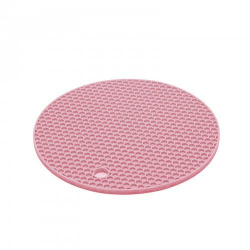 Silikónová podložka pod hrniec 18 cm - ružová