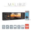 Multimediálny prehrávač  "Malibu Star" - 1 DIN - 4 x 50 W - BT - MP3 - AUX - SD - USB