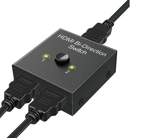 4K HDMI rozdvojka s prepínačom