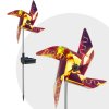 Zapichovacia solárna lampa – kamilka – 10 teplých bielych LED – 80 cm