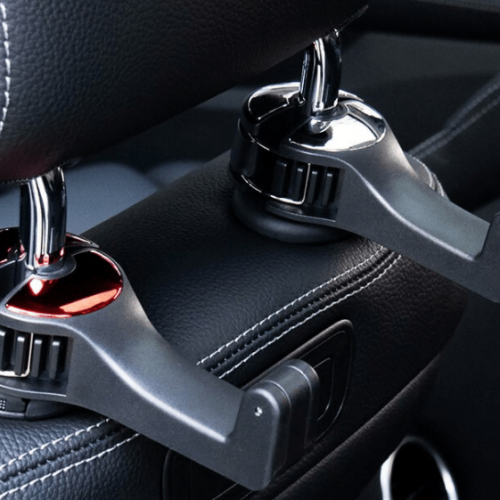 Háčik na opierku hlavy do auta