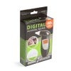 Digitálny alkoholtester s displejom - s krúžkom na kľúč a 5 trubíc