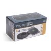 Skrytá, zabudovateľná zástrčka + USB + Type-C + Bezdrôtová nabíjačka