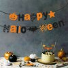Halloweenska papierová girlanda - "Happy Halloween" - 3,5 m