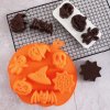Silikónová forma na pečenie - halloweenska - 25,6 x 25 x 3,5 cm