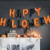 Sada halloweenskych balónov - &quot;Happy Halloween&quot;  - upevniteľná páska