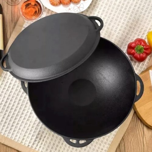Liatinový 3v1 hrniec/kotlík/pekáč 32 cm