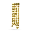 Vianočná girlanda - snehová vločka - 2,7 m - zlatá