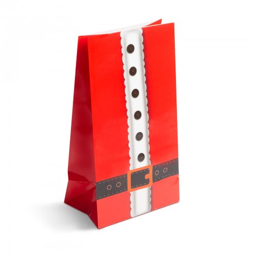 Vianočná darčeková taška - 23 x 12,7 cm - 4 ks / balenie