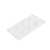Sada zarážok na dvere – priehľadné –18 mm – 8 ks / balenie