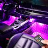 LED osvetlenie interiéru auta so 4 LED