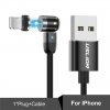 Dvojitý 360° magnetický kábel pre iPhone