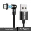 Dvojitý 360° magnetický kábel Android USB-C