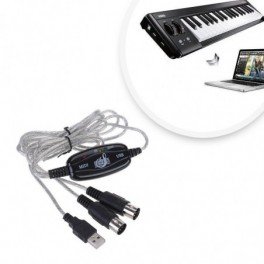 USB MIDI kábel USB MIDI adaptér