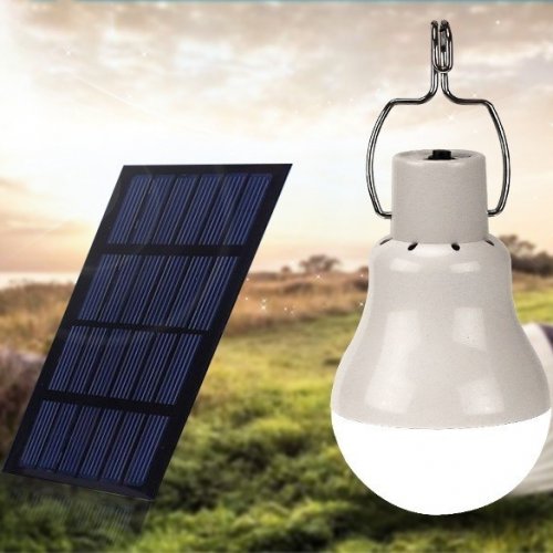 Solárna lampa, kempingová lampa, stanová lampa, prenosná LED lampa