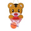 Veselý mini basketbalový kôš s loptou Tiger