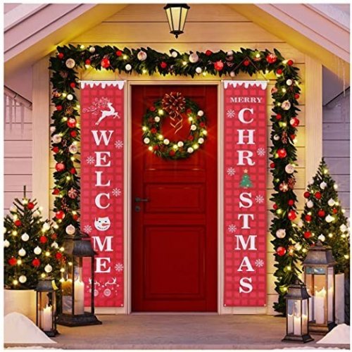 Vianočná dekorácia červená