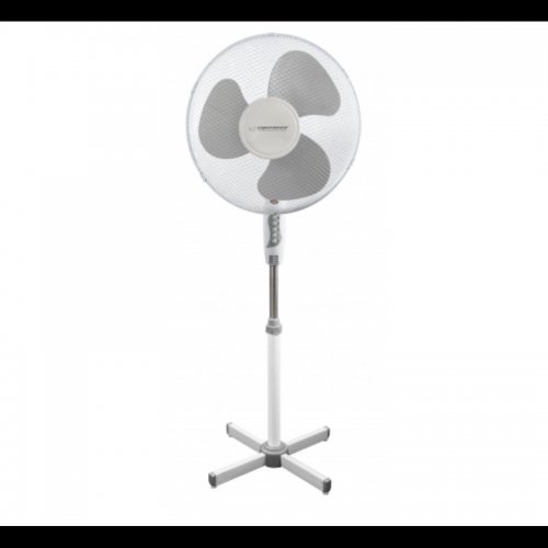Esperanza Hurricane Stojaci ventilátor Sivo-biely