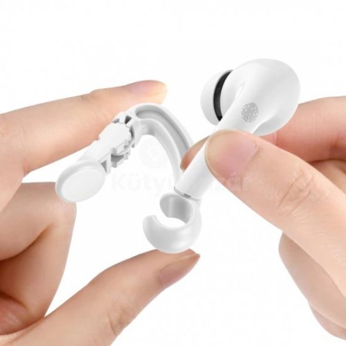 Spona na upevnenie slúchadiel Biela