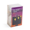 Halloweenska LED sveteľná reťaz - duch - 10 LED - 2 x AA - 0,9 m