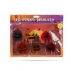Halloweenska LED dekorácia do okna - gél - tekvica - 85 cm