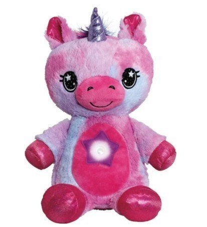 Plyšové zvieratko s projektorom hviezd Ružovo-modré