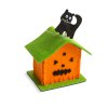 Halloweenska dekorácia - domček - 3 druhy
