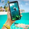 Vodotesné a nárazuvzdorné puzdro Galaxy S9 Ružové