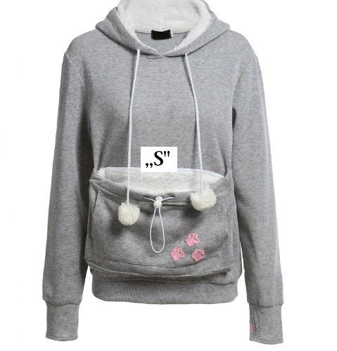 Mikina na nosenie mačiek veľkosť S